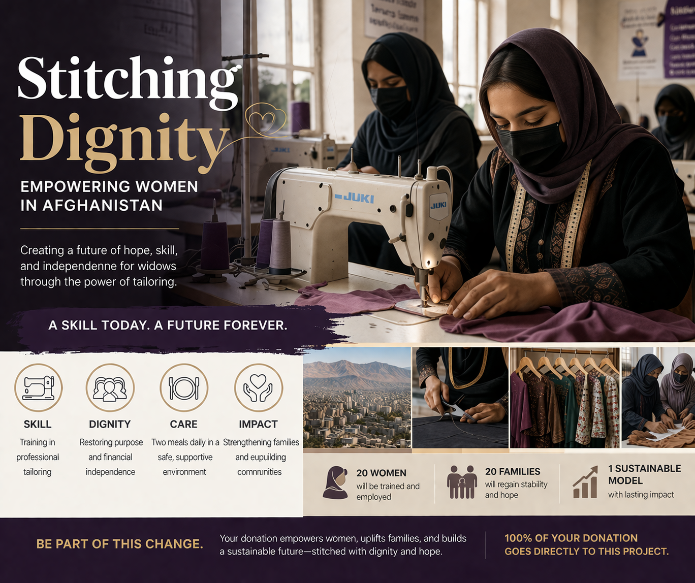 Stitching Poster